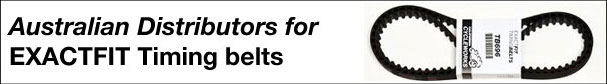 Australian Distributor for EXACTFIT Timing Belts